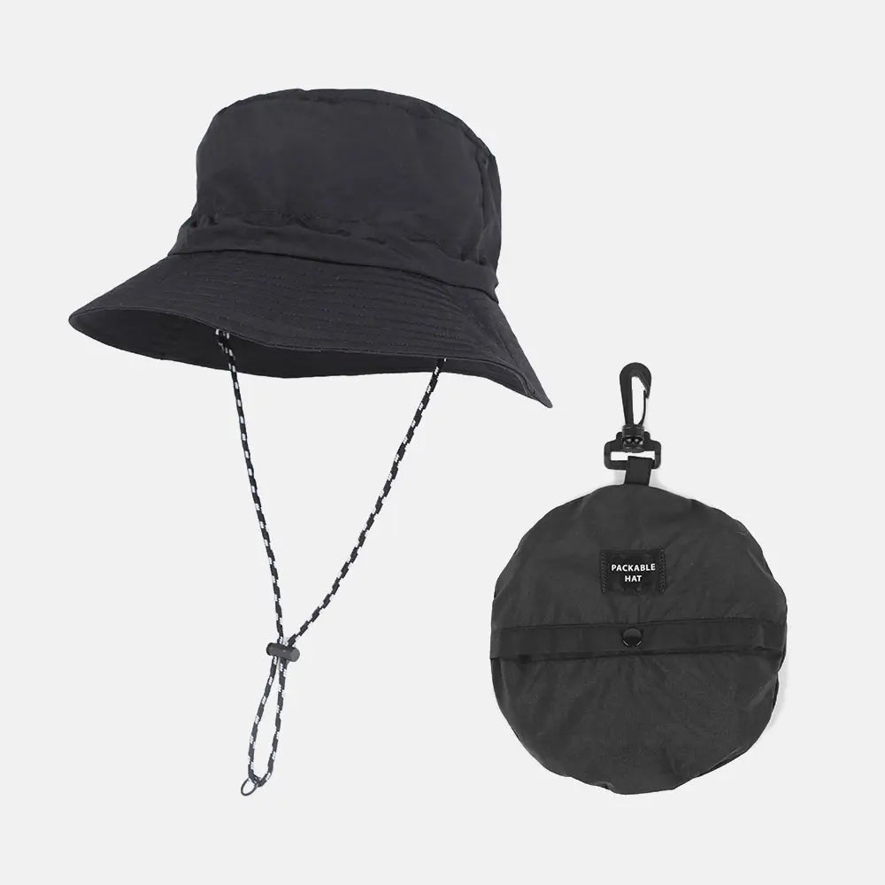 Blank Packable Water Repellent Bucket Hat - 128 foremosthat