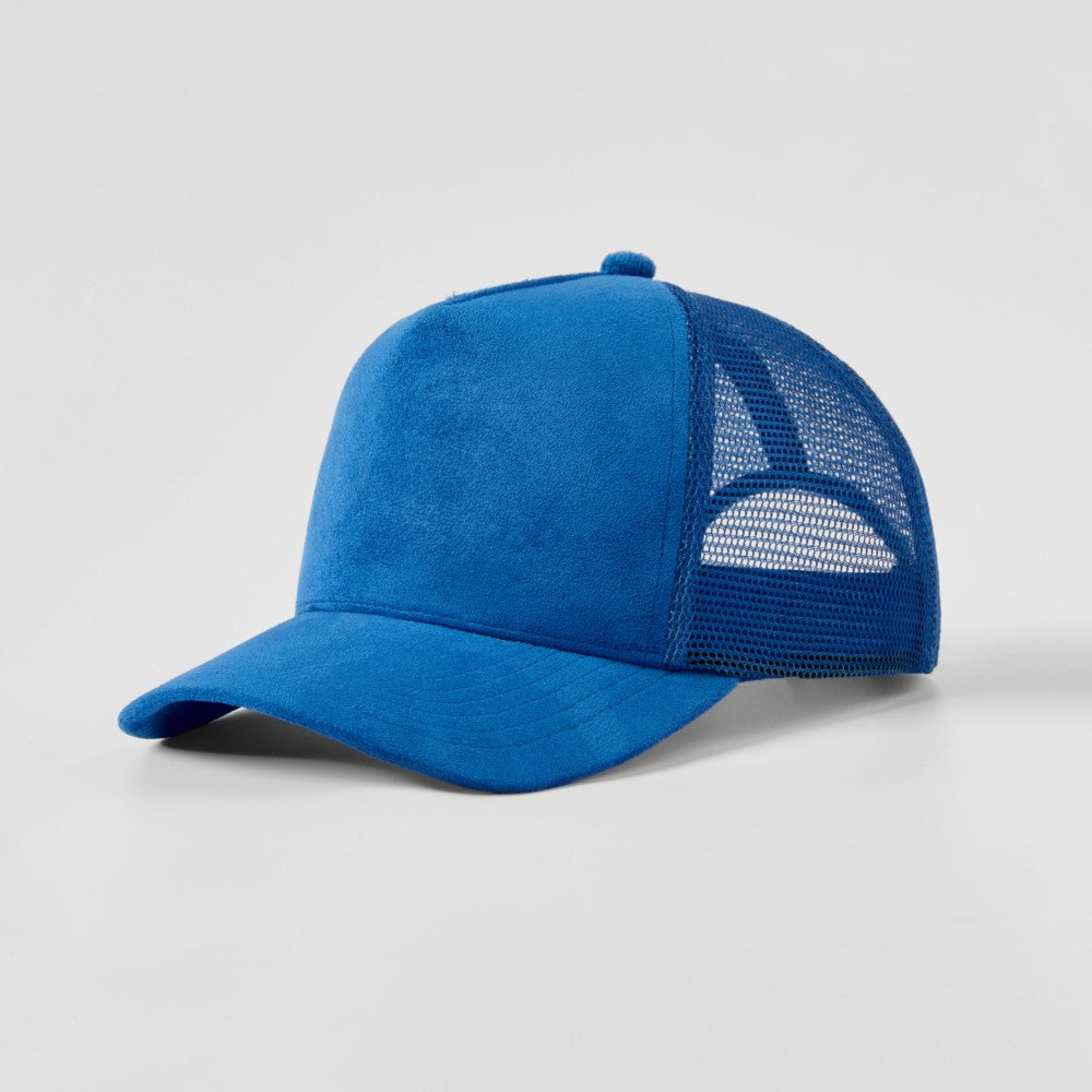 Blank 5 Panel Suede Trucker Hats Wholesale - 6710 Foremost Hat-Wholesale & Custom Hats