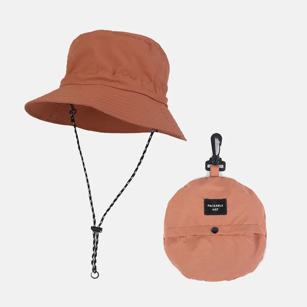 Blank Packable Water Repellent Bucket Hat - 128 foremosthat