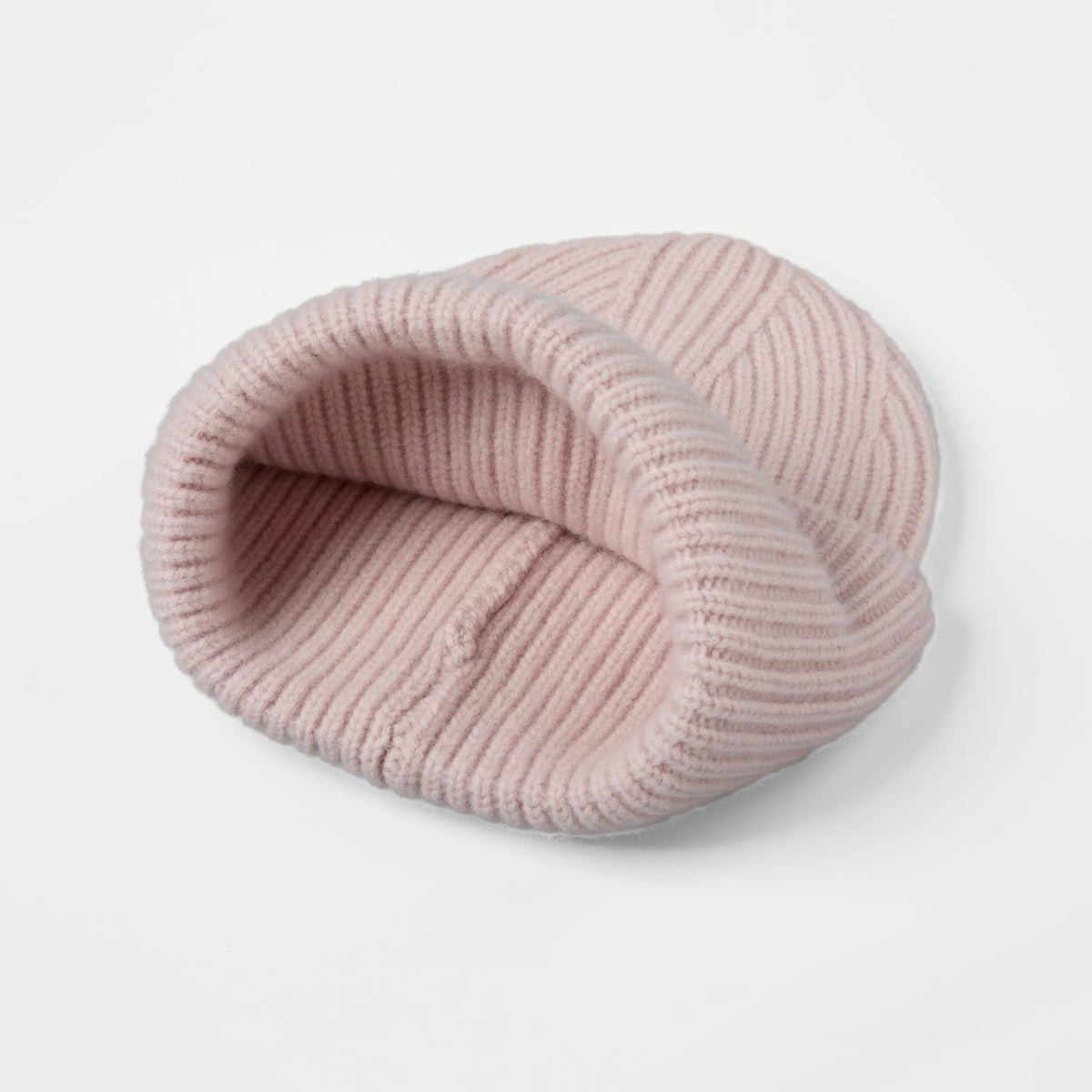 Blank High-Cuffed 100% Merino Wool Beanie - 1338 foremosthat