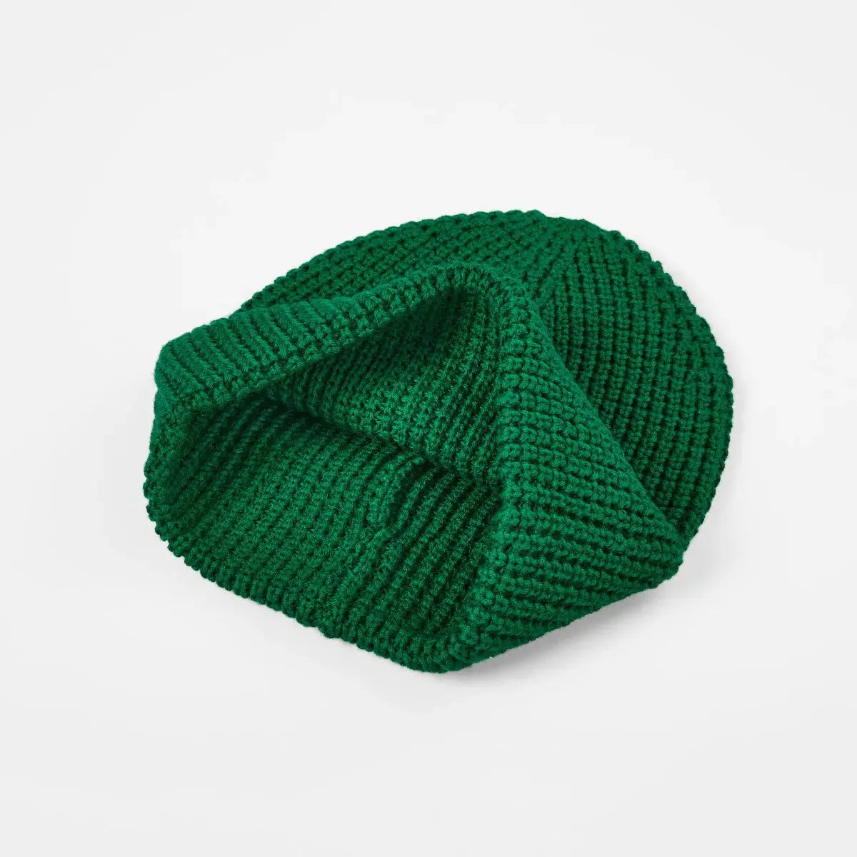 Blank Knit Cuffed Wool Waffle Beanie Wholesale - 1546 Foremost Hat-Wholesale & Custom Hats