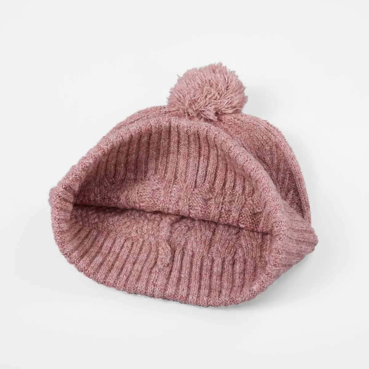 Blank Recycled Polyester Knitted Bobble Hat Wholesale - 1335 Foremost Hat-Wholesale & Custom Hats