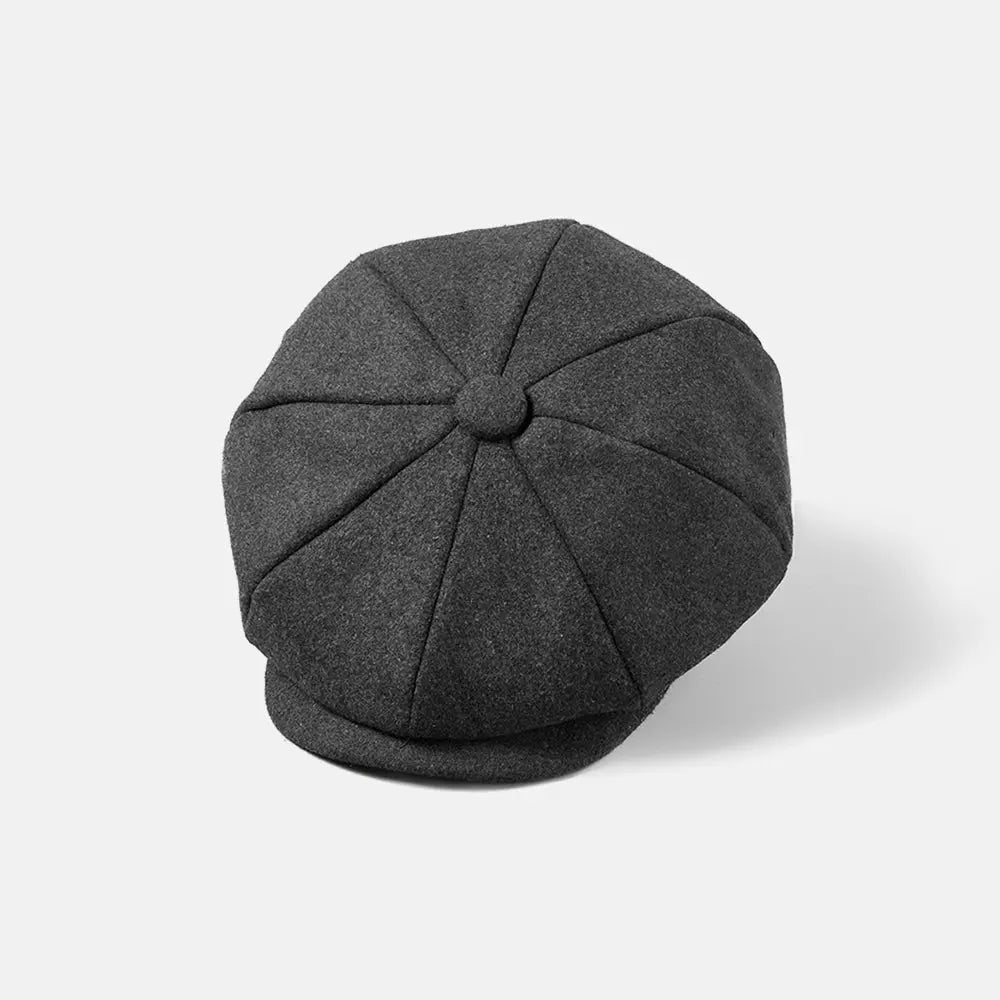 Blank Classic Plaid Newboy Cap -420 foremosthat