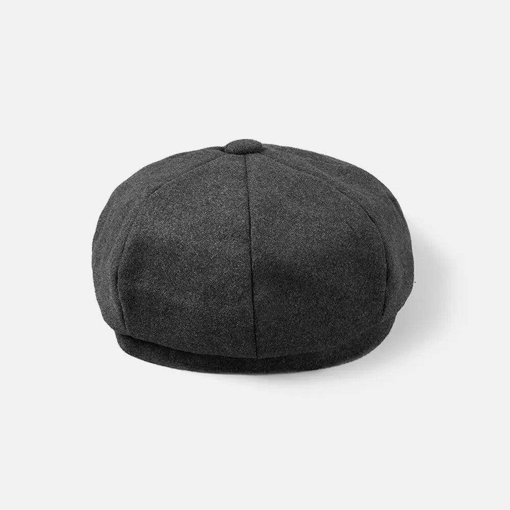 Blank Classic Plaid Newboy Cap -420 foremosthat