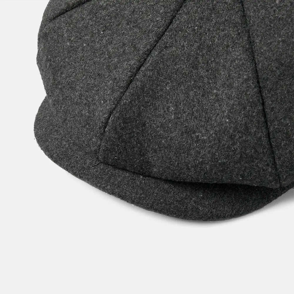 Blank Classic Plaid Newboy Cap -420 foremosthat