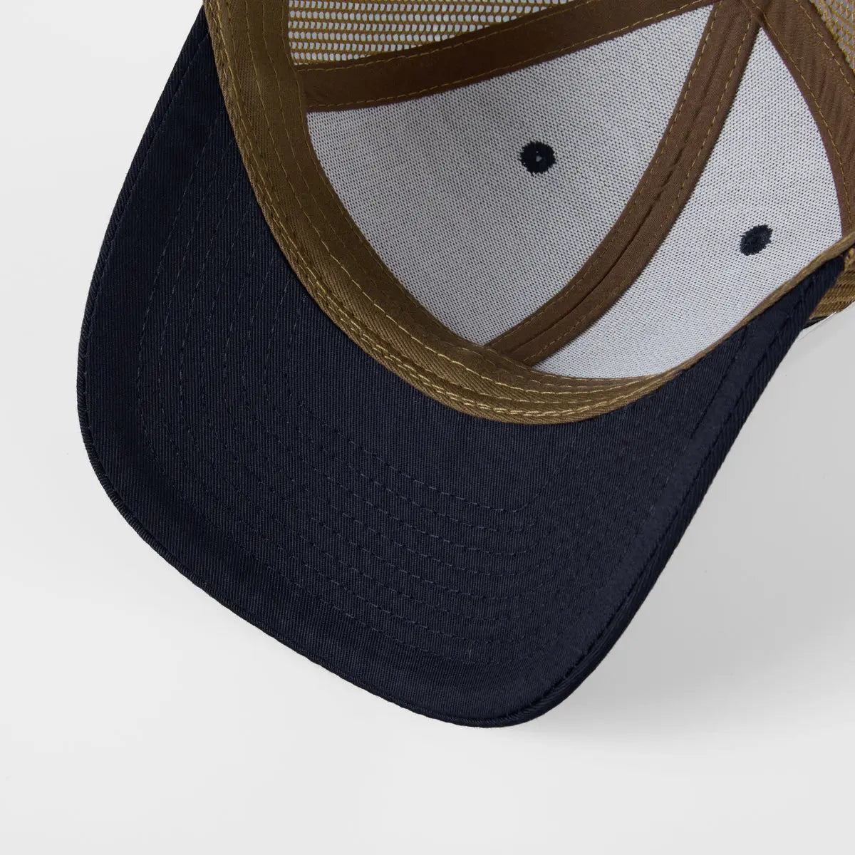 Blank 6 Panel Structured Mesh Trucker Hat - 7018 Foremost Hat