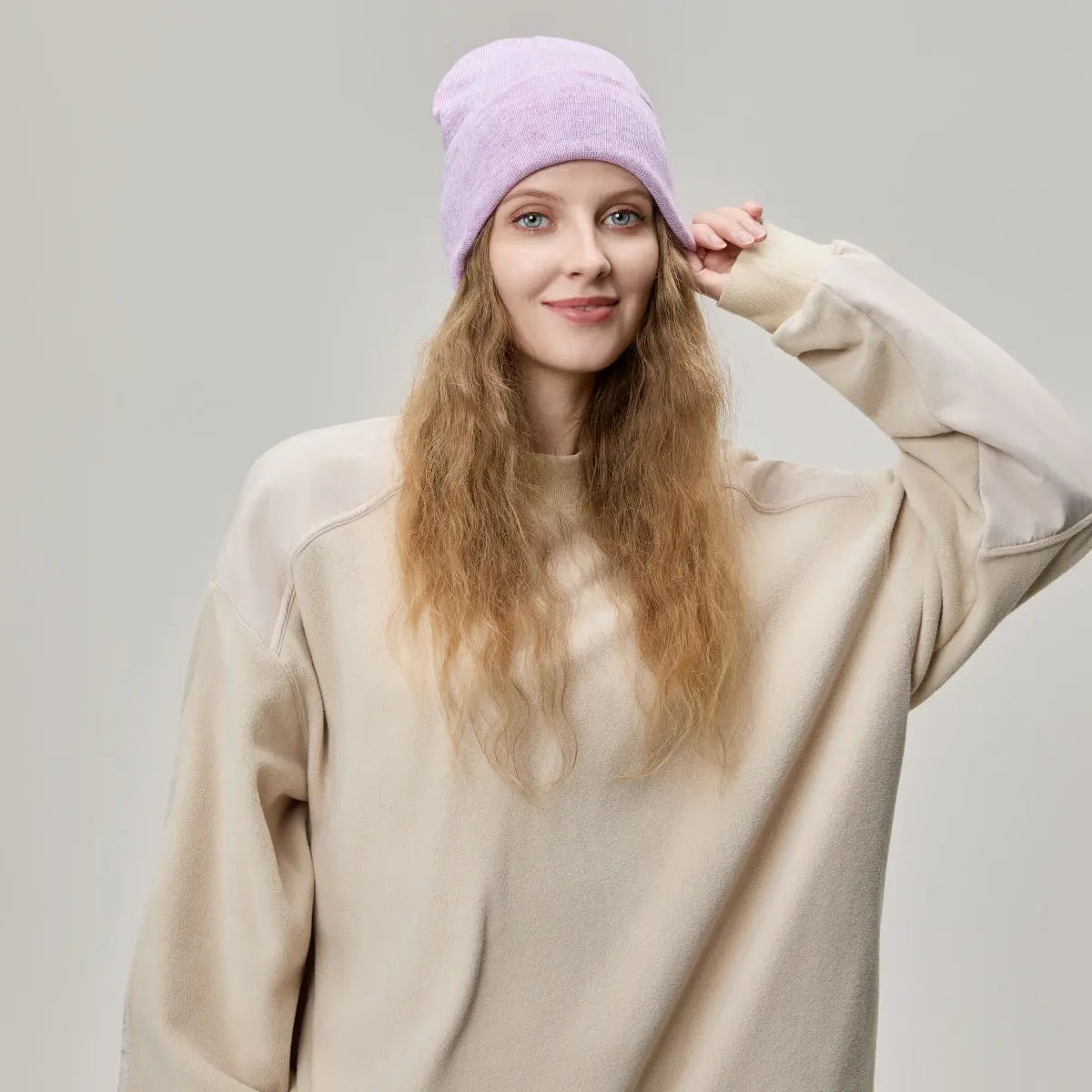 Blank Cuffed Wool Blend Beanie Wholesale - 1149 Foremost Hat-Wholesale & Custom Hats