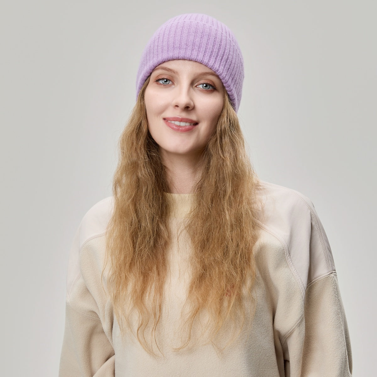 Blank Seamless 100% Merino Wool Beanie - 1224 foremosthat