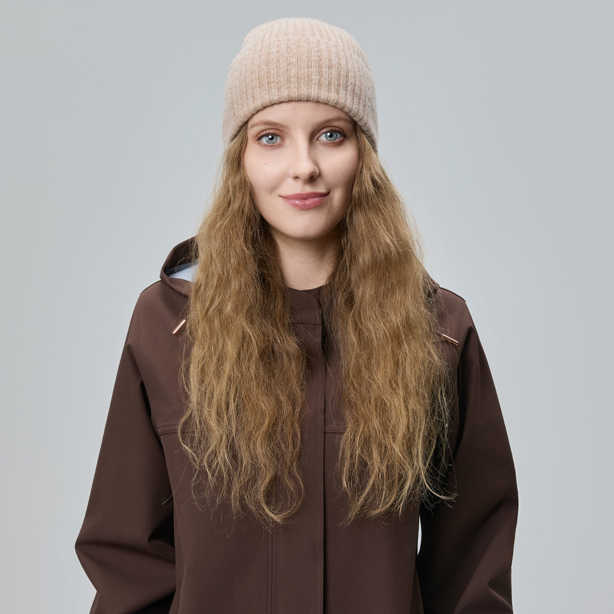 Blank Seamless 100% Merino Wool Beanie - 1224 foremosthat