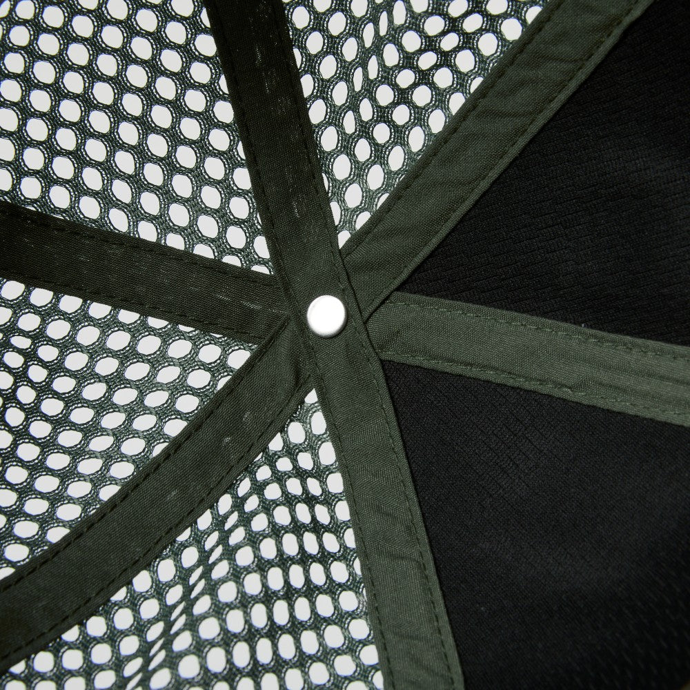 Blank 6 Panel Nylon Mesh Recycled Snapback Trucker Hat Wholesale - 6482 Foremost Hat-Wholesale & Custom Hats