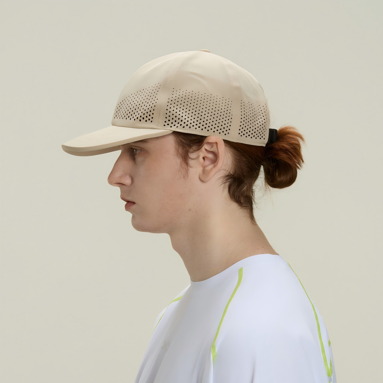 Blank Recycled 6 Panel Performance Perforated Dad Hat Wholesale - 6445 Foremost Hat-Wholesale & Custom Hats