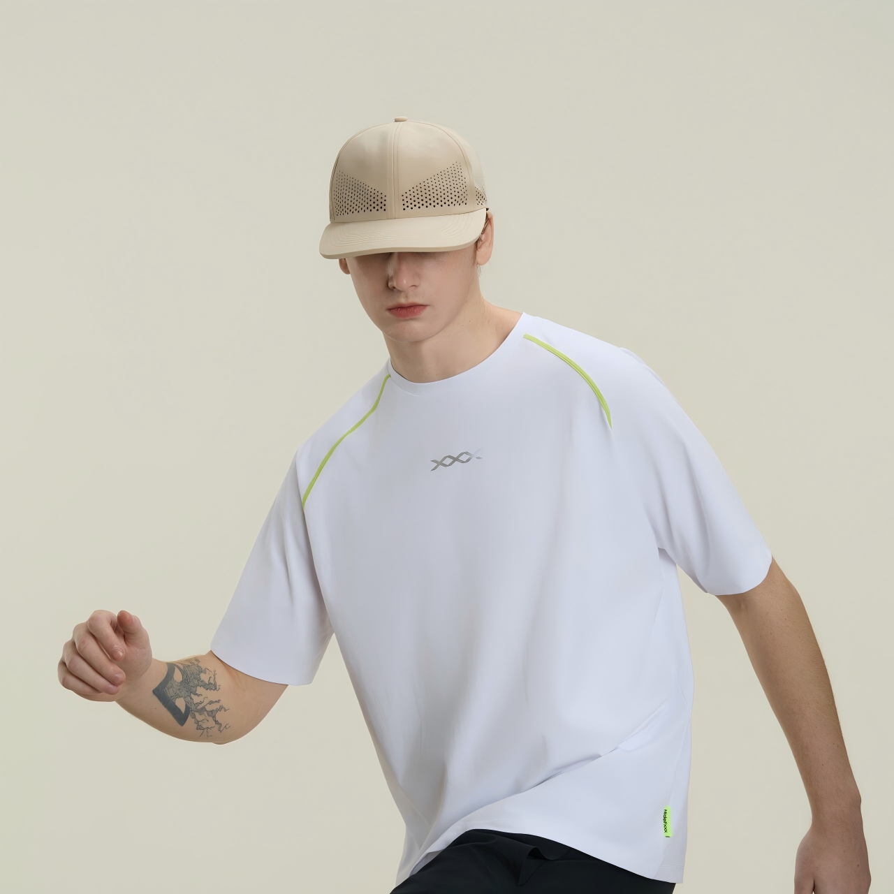 Blank Recycled 6 Panel Performance Perforated Dad Hat Wholesale - 6445 Foremost Hat-Wholesale & Custom Hats
