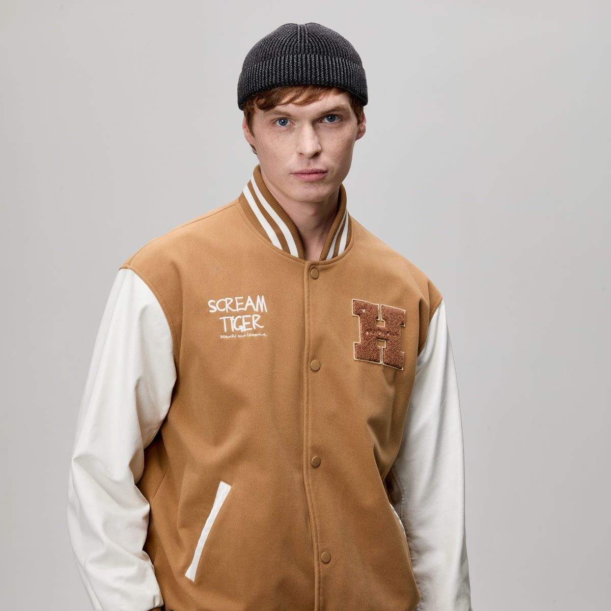 Blank Vintage Organic Cotton Short Fisherman Beanie Wholesale - 1359 foremosthat