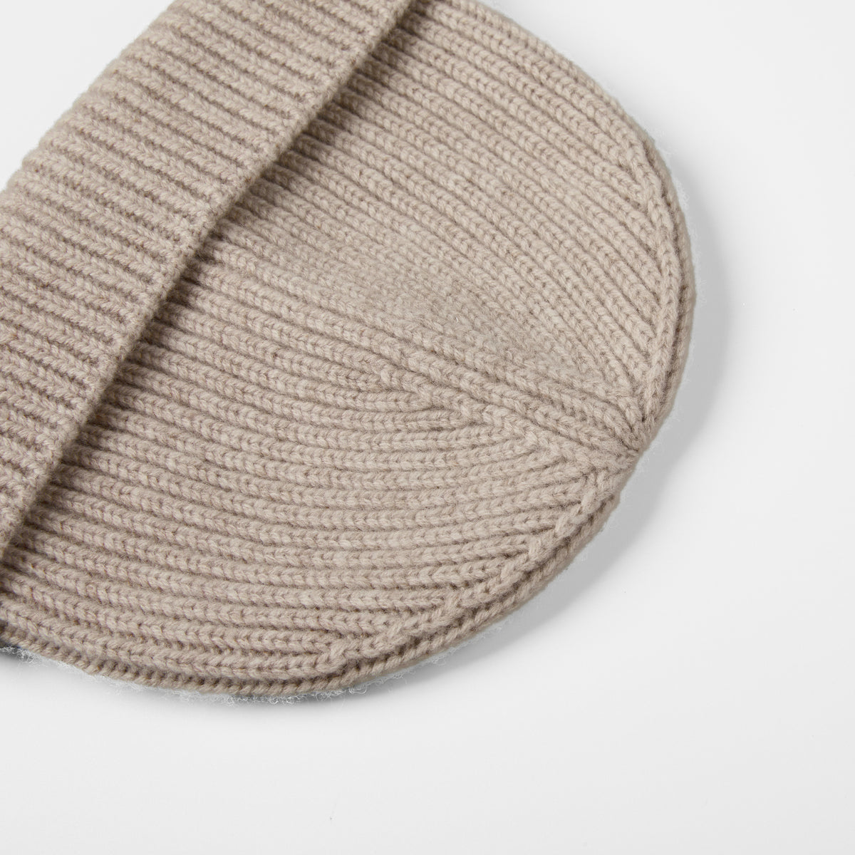 Blank 100% Merino Wool Short Fisherman Beanie Wholesale - 1281 foremosthat