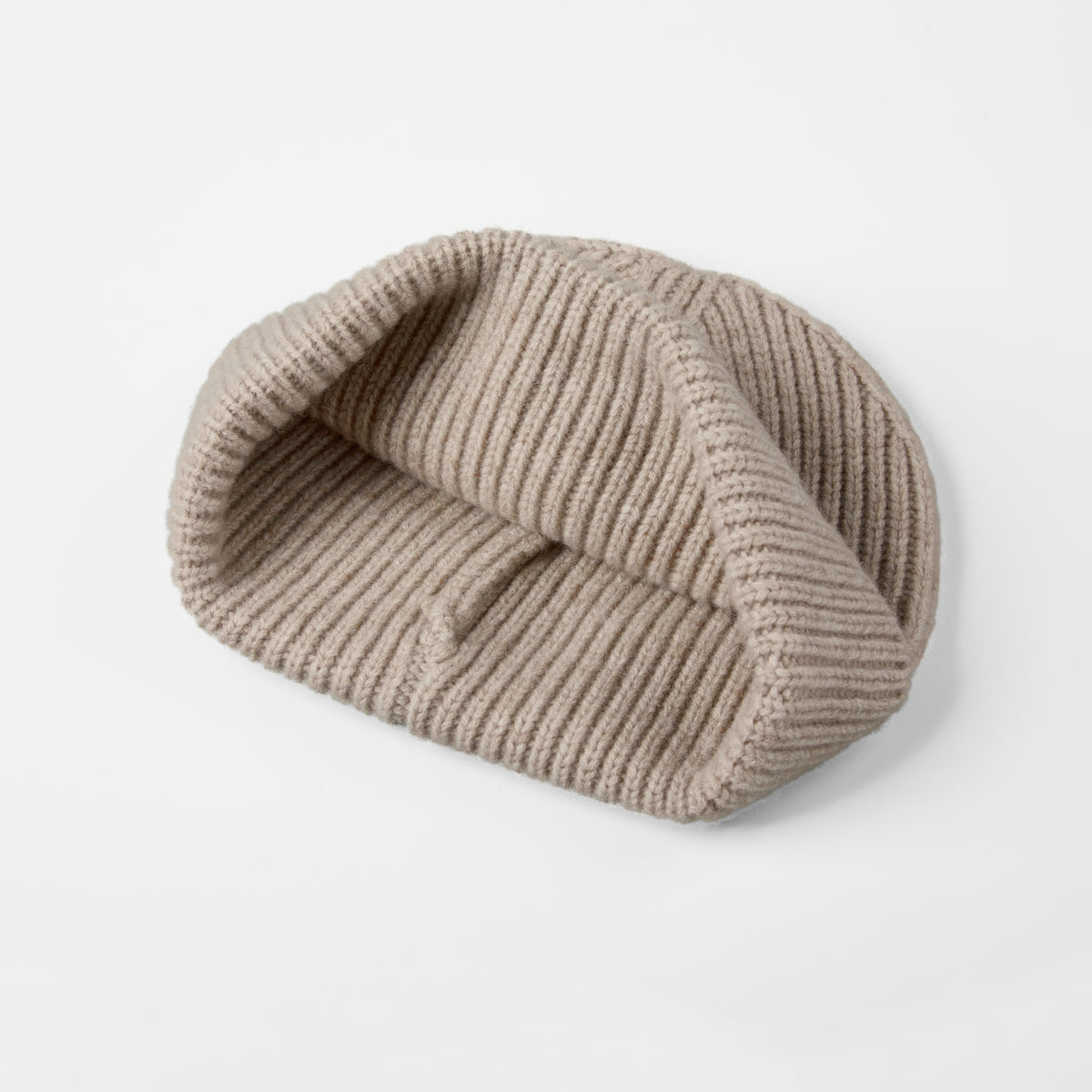 Blank 100% Merino Wool Short Fisherman Beanie Wholesale - 1281 foremosthat