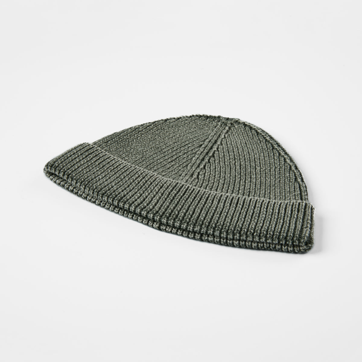 Blank Vintage Organic Cotton Short Fisherman Beanie Wholesale - 1359 foremosthat