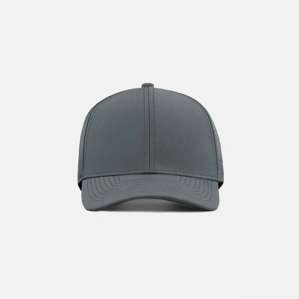 Blank 6 Panel Water Repellent Perforated Snapback Hats - 6266 foremosthat