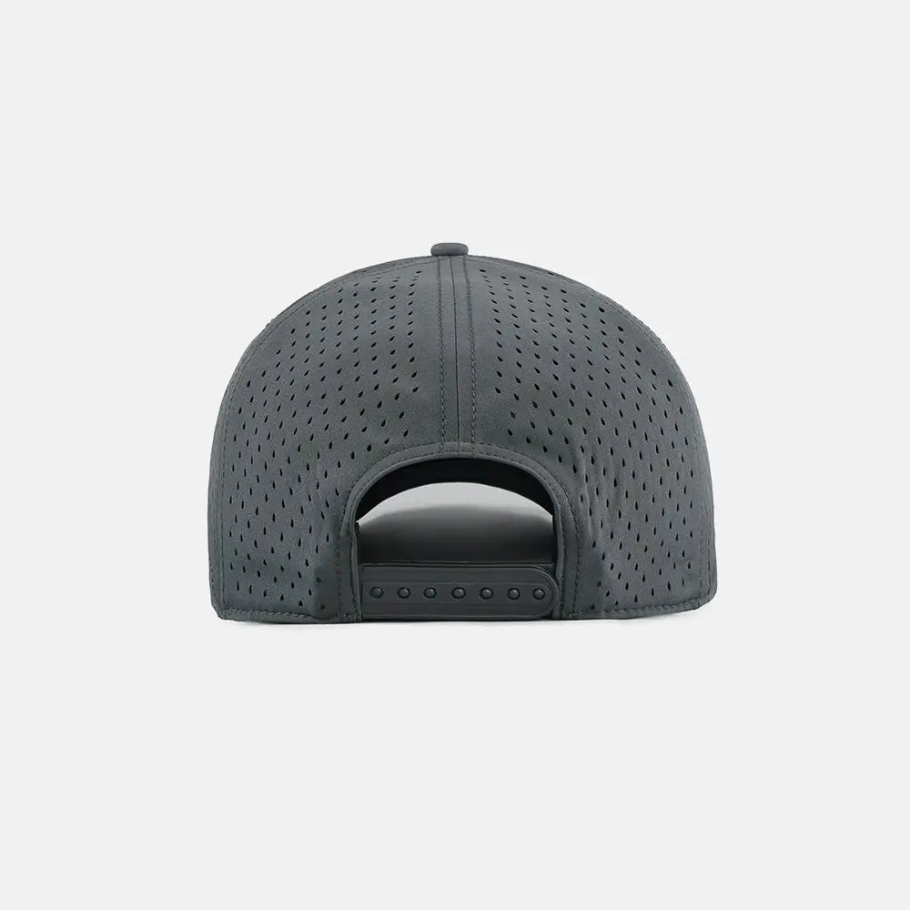 Blank 6 Panel Water Repellent Perforated Snapback Hats - 6266 foremosthat