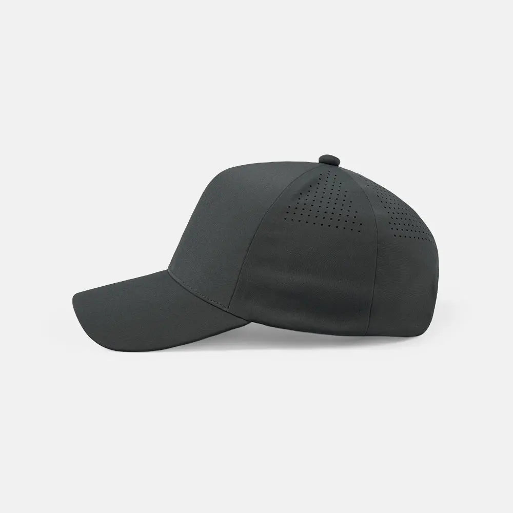 Blank Seamless Perforated Snapback Hats - 5312 foremosthat