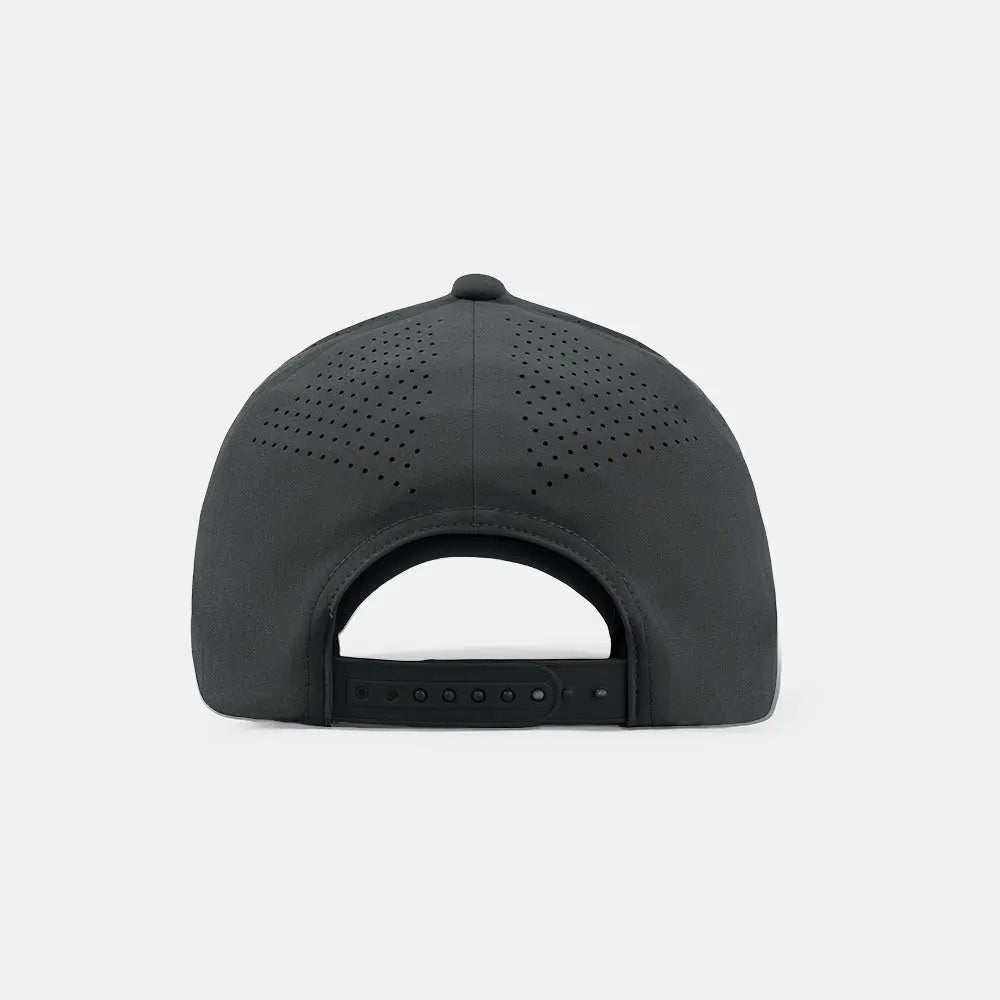 Blank Seamless Perforated Snapback Hats - 5312 foremosthat