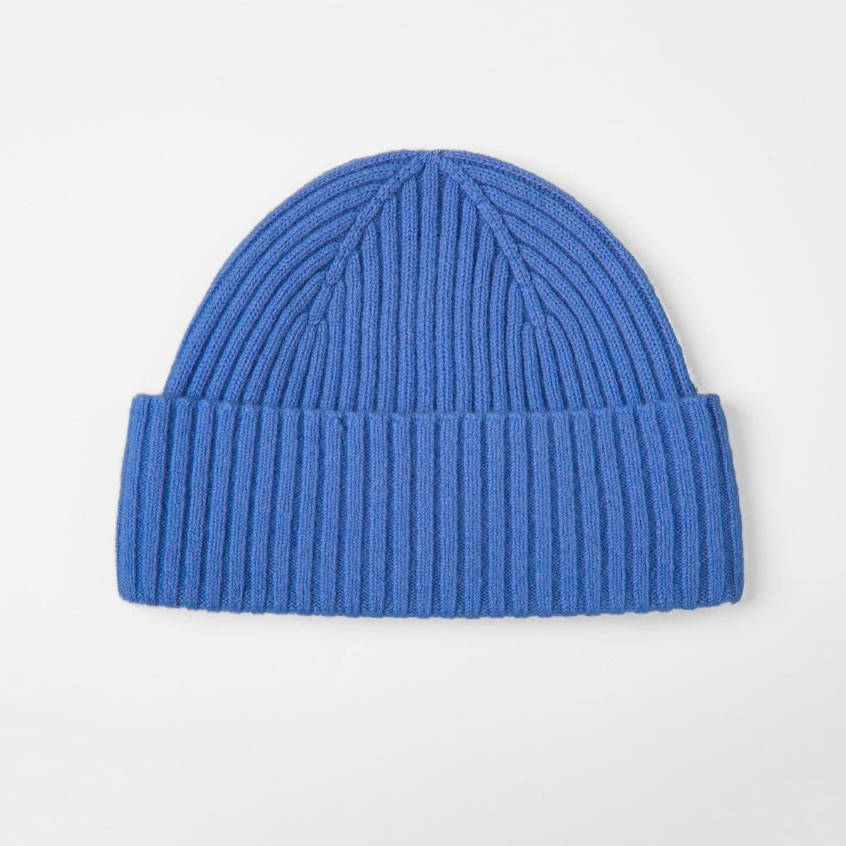 Blank Seamless 100% Merino Wool Beanie - 1224 R.Blue foremosthat