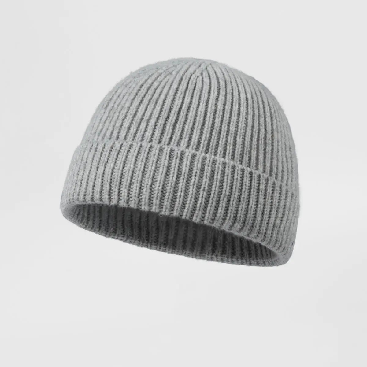 Blank 100% Merino Wool Short Fisherman Beanie Wholesale - 1281 Foremost Hat-Wholesale & Custom Hats