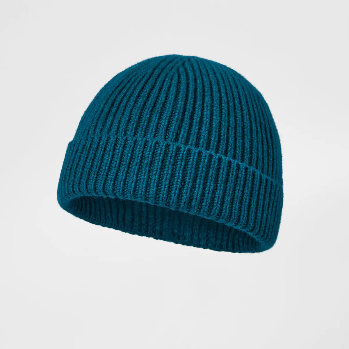 Blank 100% Merino Wool Short Fisherman Beanie Wholesale - 1281 Foremost Hat-Wholesale & Custom Hats