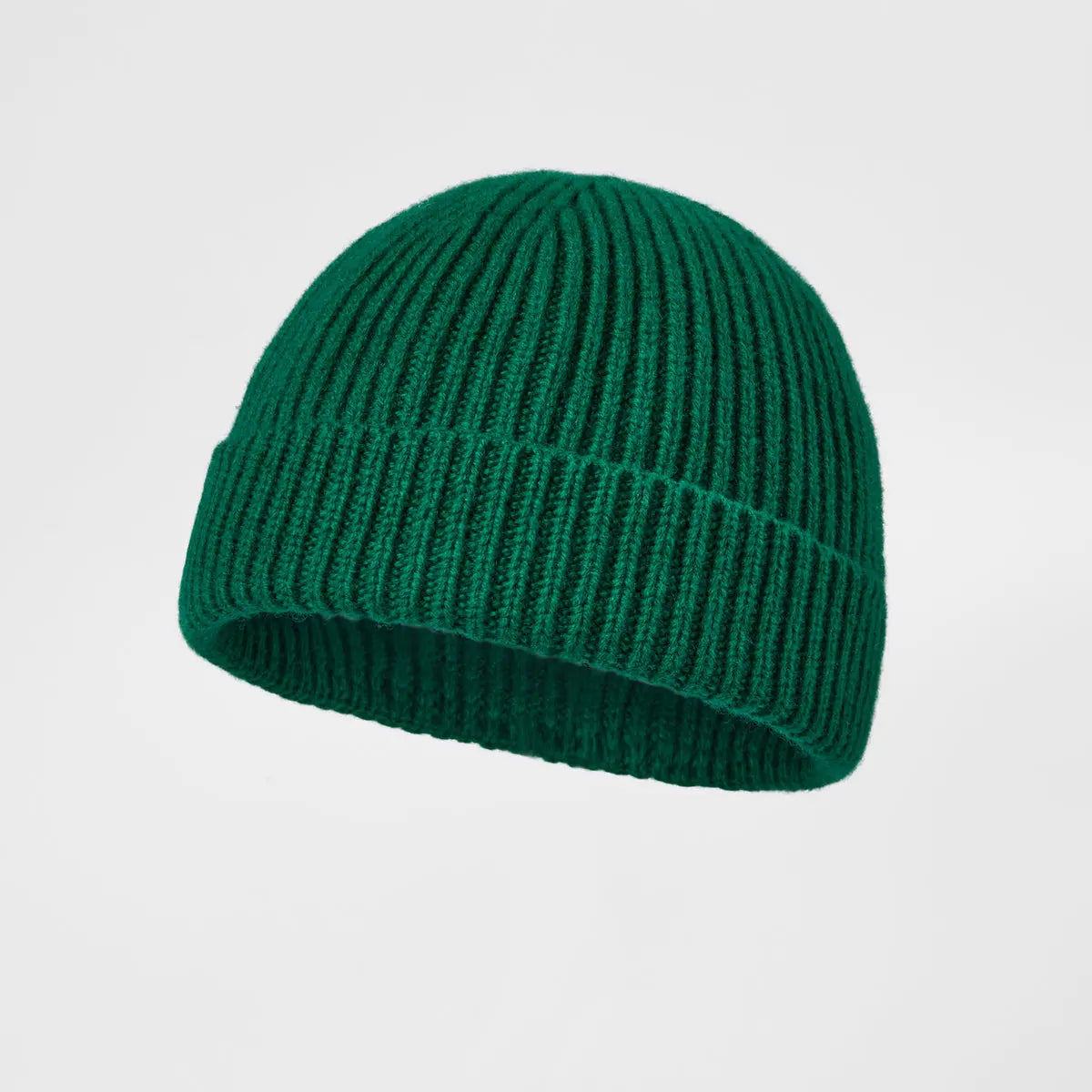 Blank 100% Merino Wool Short Fisherman Beanie Wholesale - 1281 Foremost Hat-Wholesale & Custom Hats
