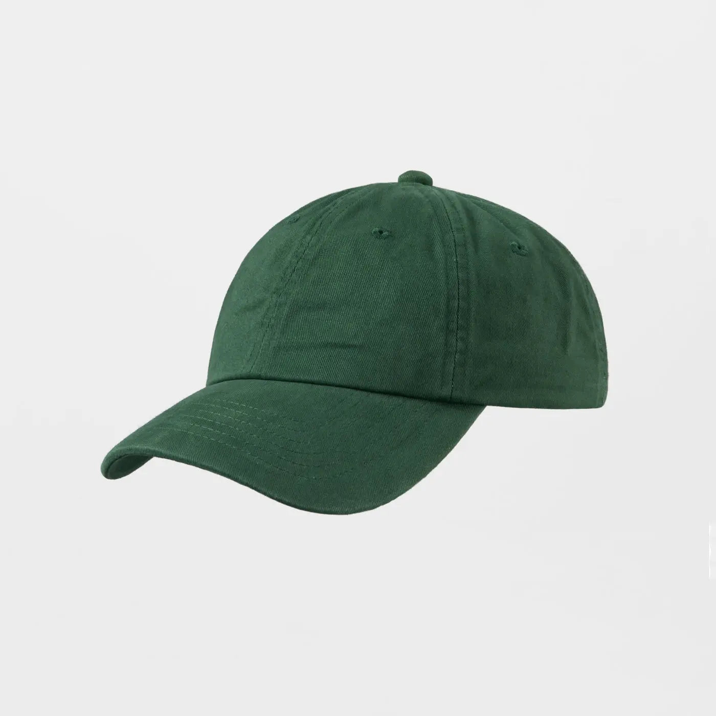 Blank Unstructured Cotton Sanded Dad Hat - 6019 Green Foremost Hat