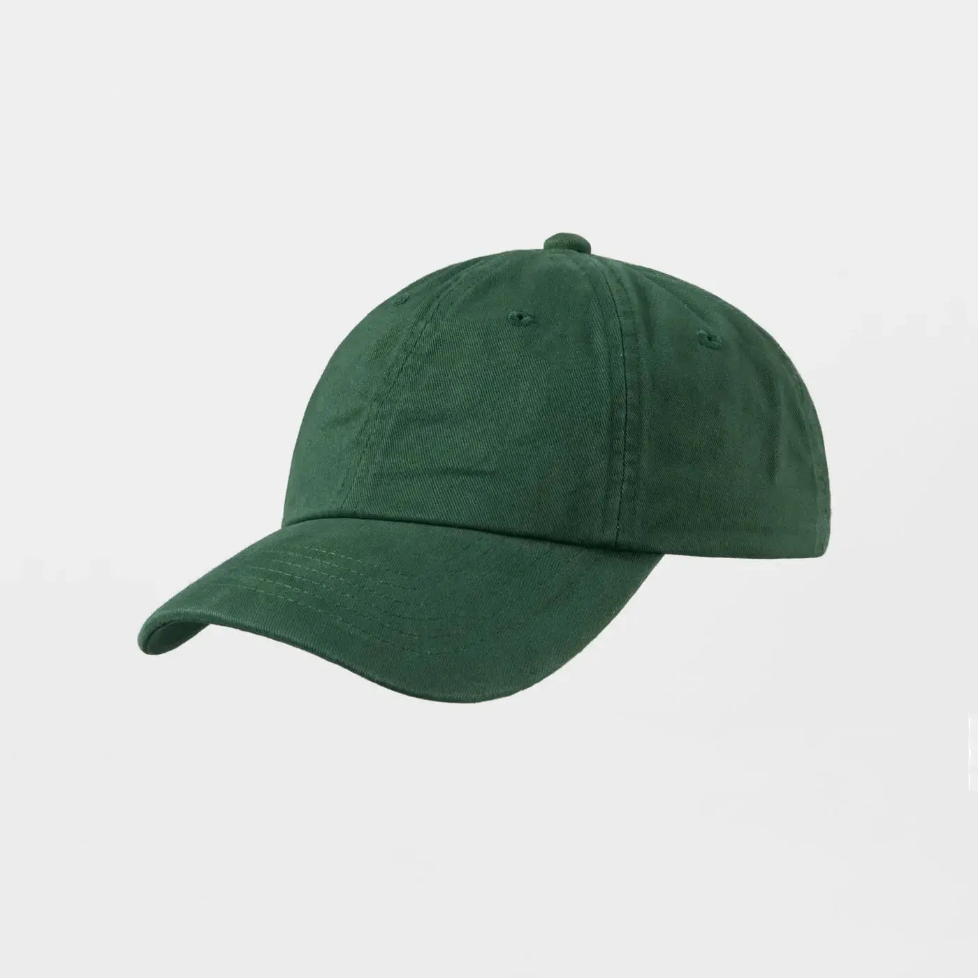 Blank Unstructured Cotton Sanded Dad Hat - 6019 Green Foremost Hat