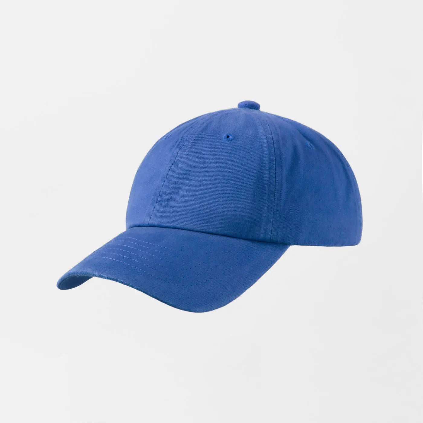 Blank Unstructured Cotton Sanded Dad Hat - 6019 Blue Foremost Hat