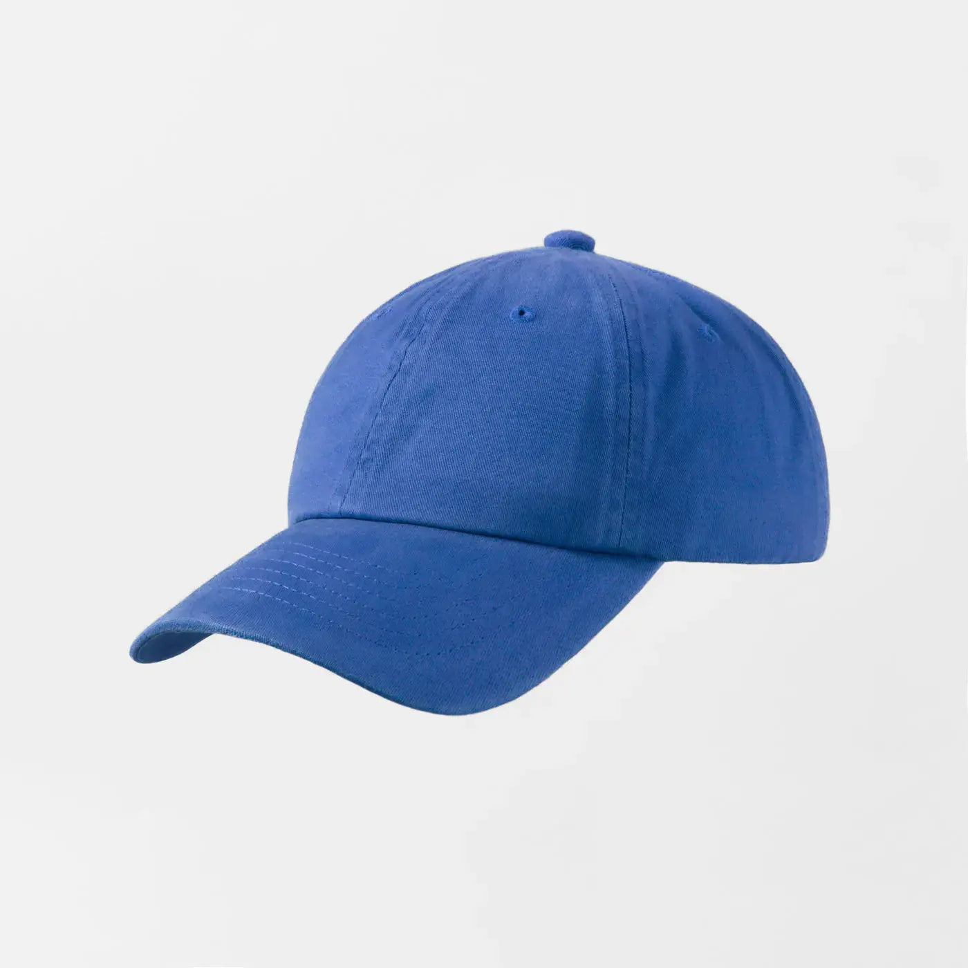 Blank Unstructured Cotton Sanded Dad Hat - 6019 Blue Foremost Hat