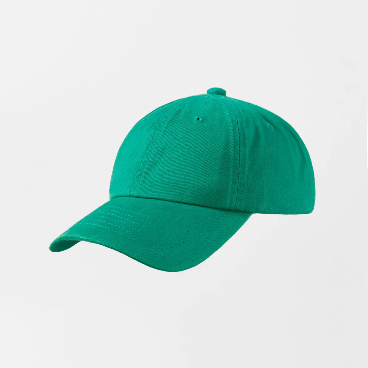 Blank Unstructured Cotton Sanded Dad Hat - 6019 Grass Foremost Hat