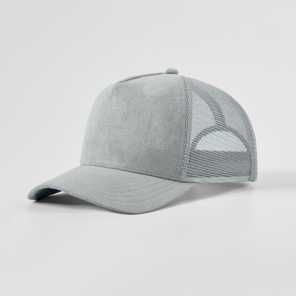 Blank 5 Panel Suede Trucker Hats Wholesale - 6710 Foremost Hat-Wholesale & Custom Hats
