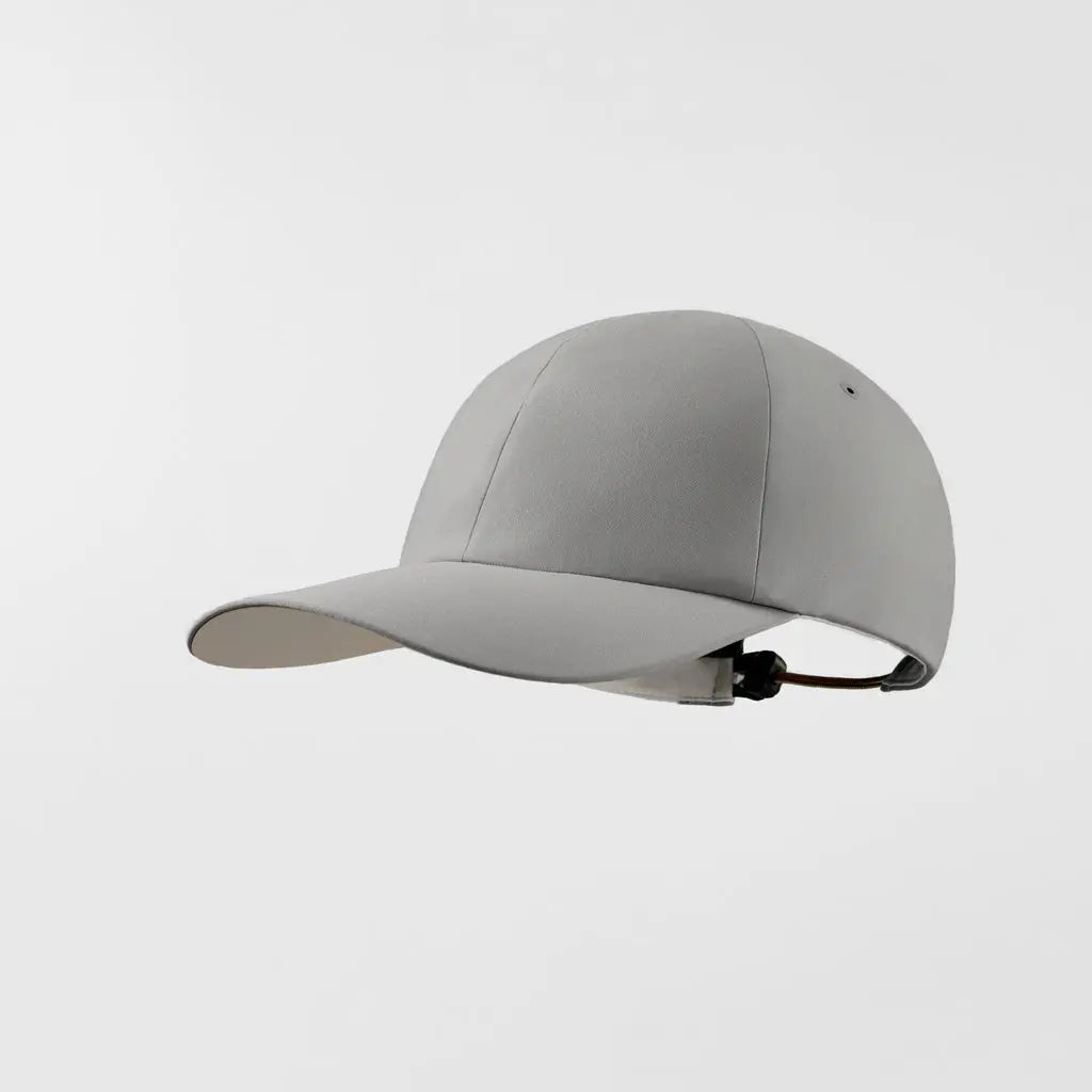 Blank Seamless Water Proof Light Weight Running Cap - 6057  Grey foremosthat