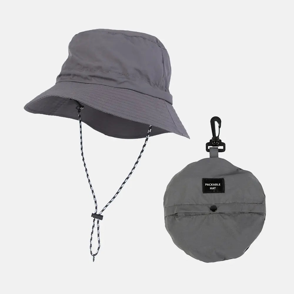 Blank Packable Water Repellent Bucket Hat - 128 foremosthat