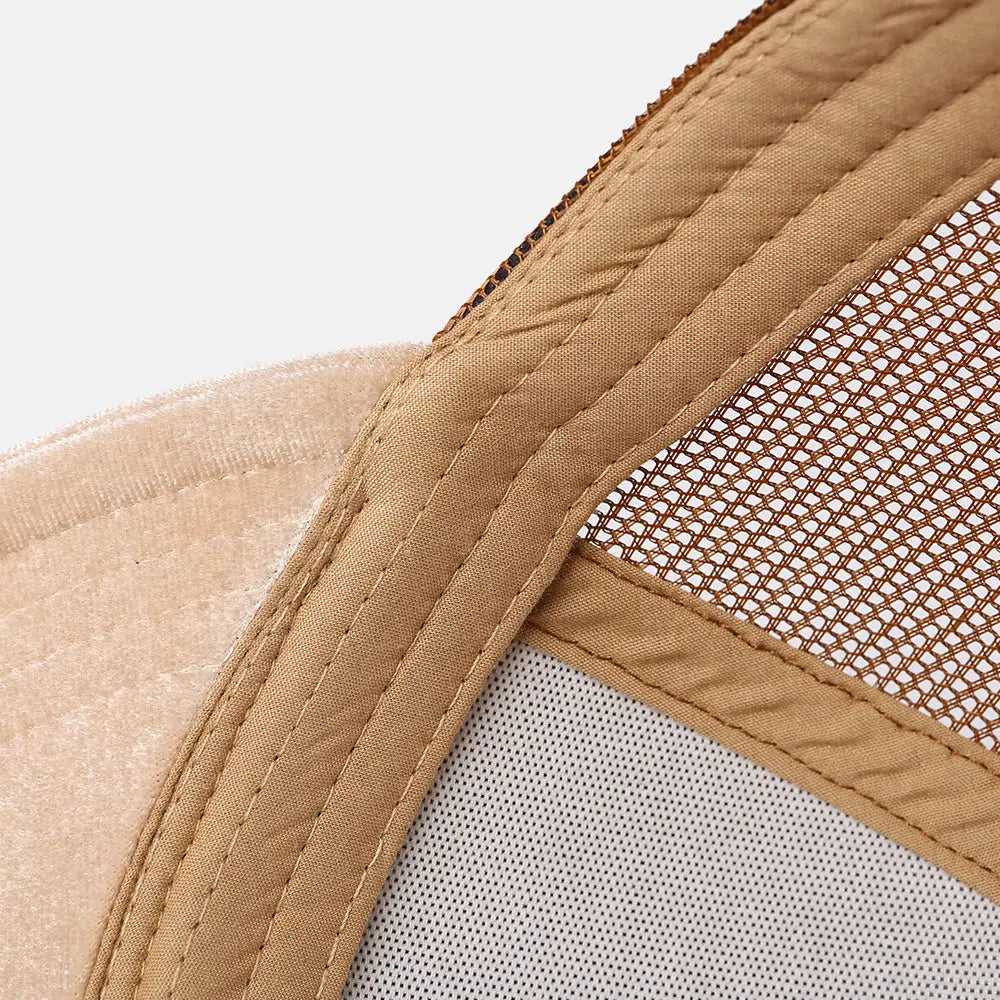 Blank 5 Panel Velvet Trucker Hat - 6529 foremosthat