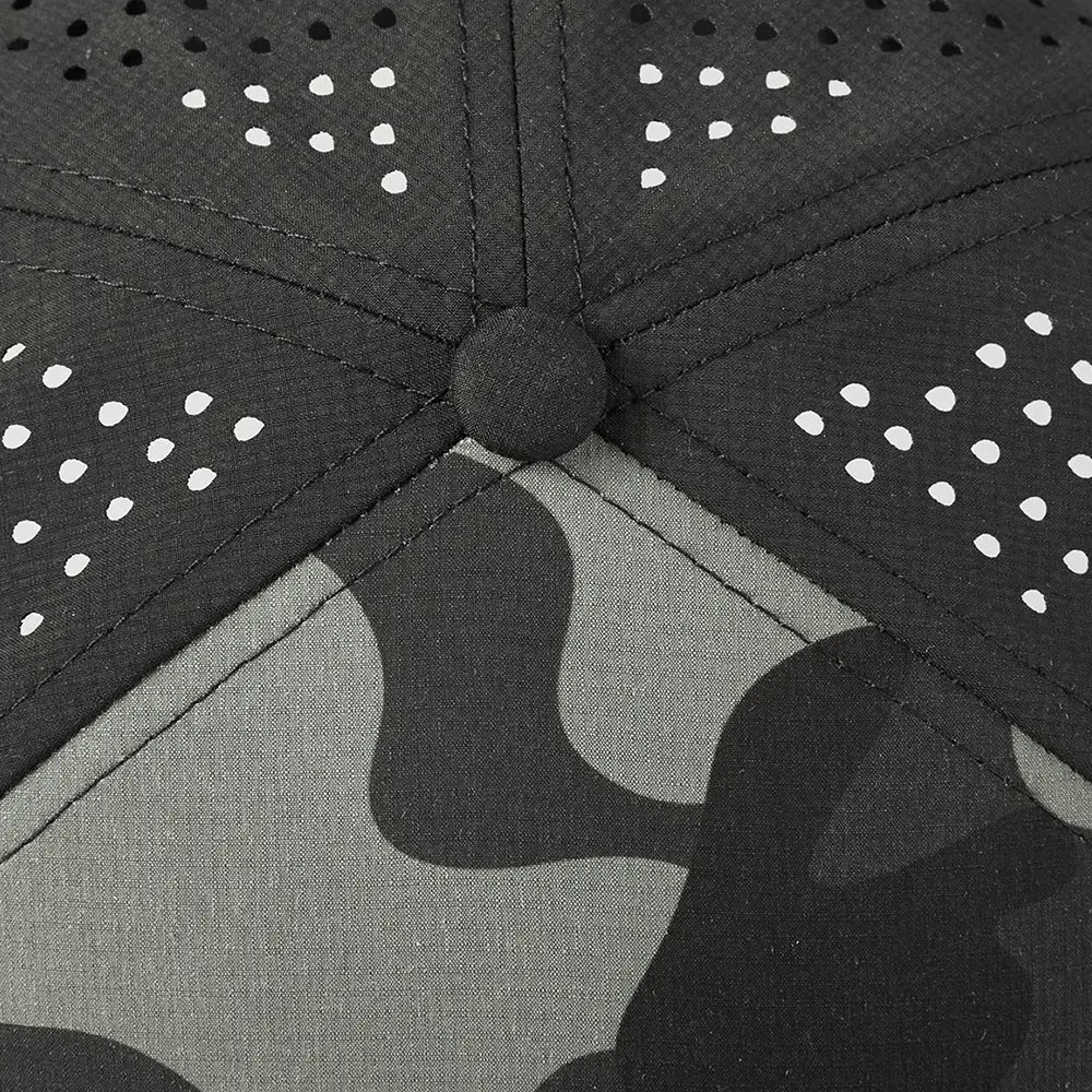 Blank 5 Panel Water Repellent Perforated Snapback Hat - 6023 foremosthat