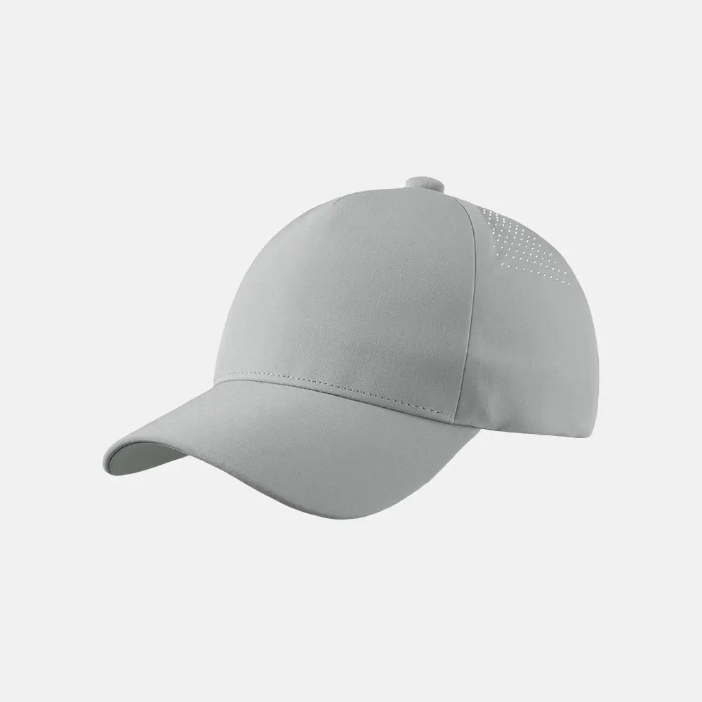 Blank Seamless Perforated Snapback Hats - 5312 foremosthat