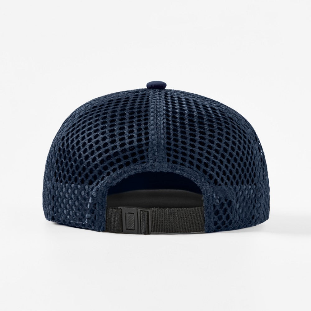 Blank 6 Panel Nylon Mesh Recycled Snapback Trucker Hat Wholesale - 6482 Foremost Hat-Wholesale & Custom Hats