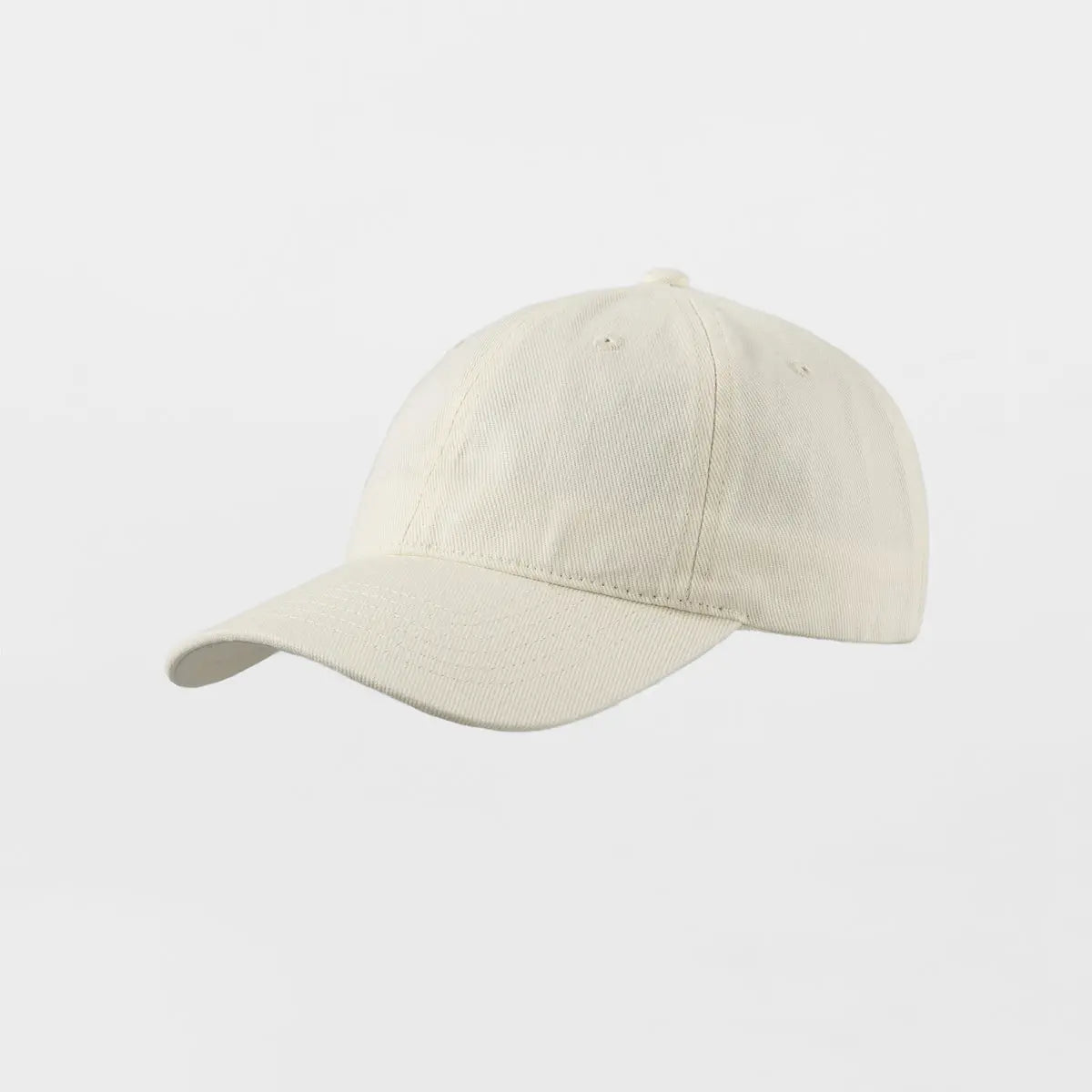 Blank Organic Cotton Dad Hat Wholesale- 6147 Off-White foremosthat