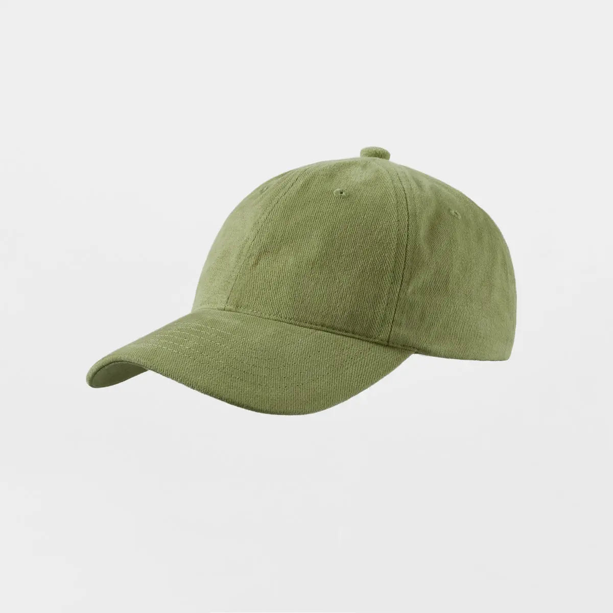 Blank Organic Cotton Dad Hat Wholesale- 6147 Olive foremosthat