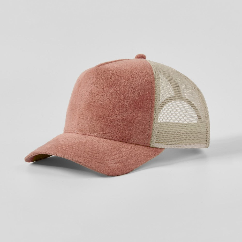 Blank 5 Panel Suede Trucker Hats Wholesale - 6710 Foremost Hat-Wholesale & Custom Hats