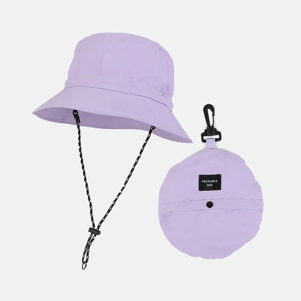 Blank Packable Water Repellent Bucket Hat - 128 foremosthat