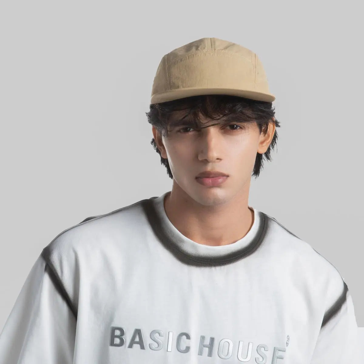 Blank 5 Panel Nylon Camper Hat Wholesale- 6016