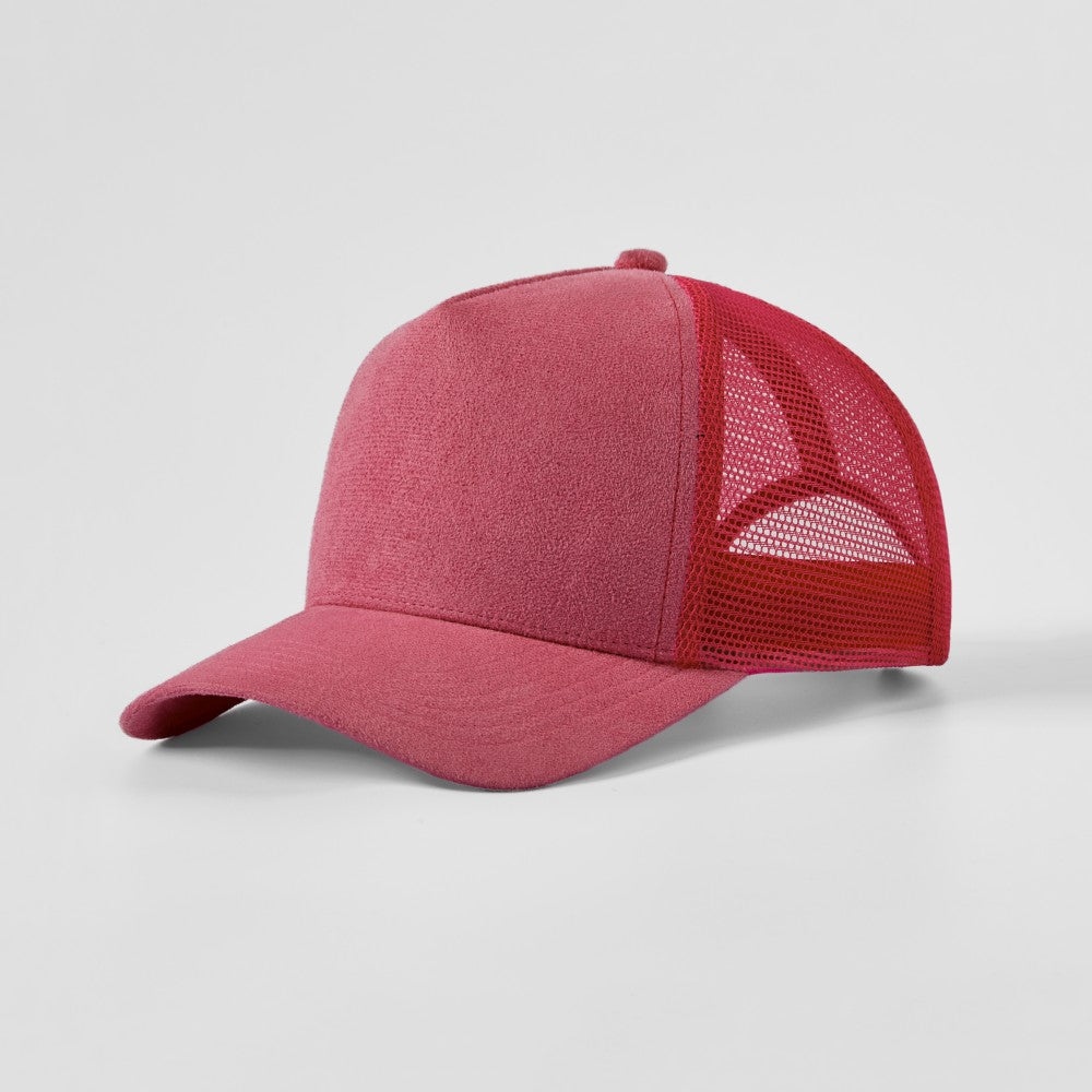 Blank 5 Panel Suede Trucker Hats Wholesale - 6710 Foremost Hat-Wholesale & Custom Hats