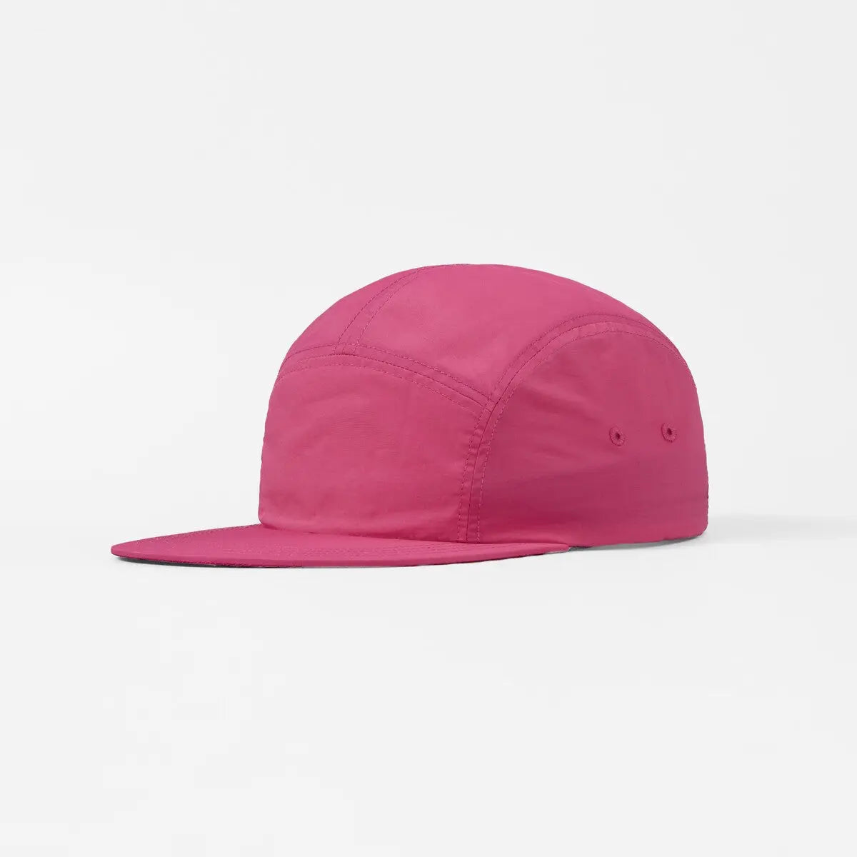 Blank 5 Panel Nylon Camper Hat - 6016 Rose Red Foremost Hat