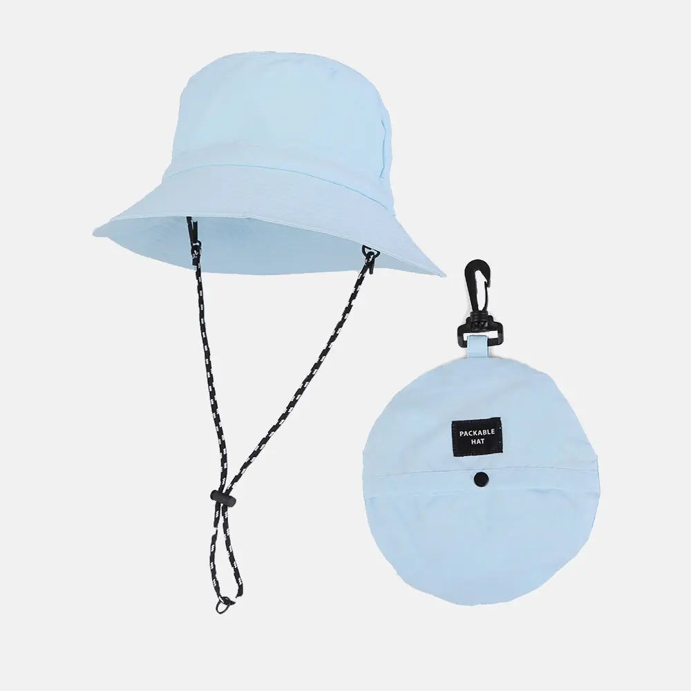 Blank Packable Water Repellent Bucket Hat - 128 | Wholesale Blank Hats