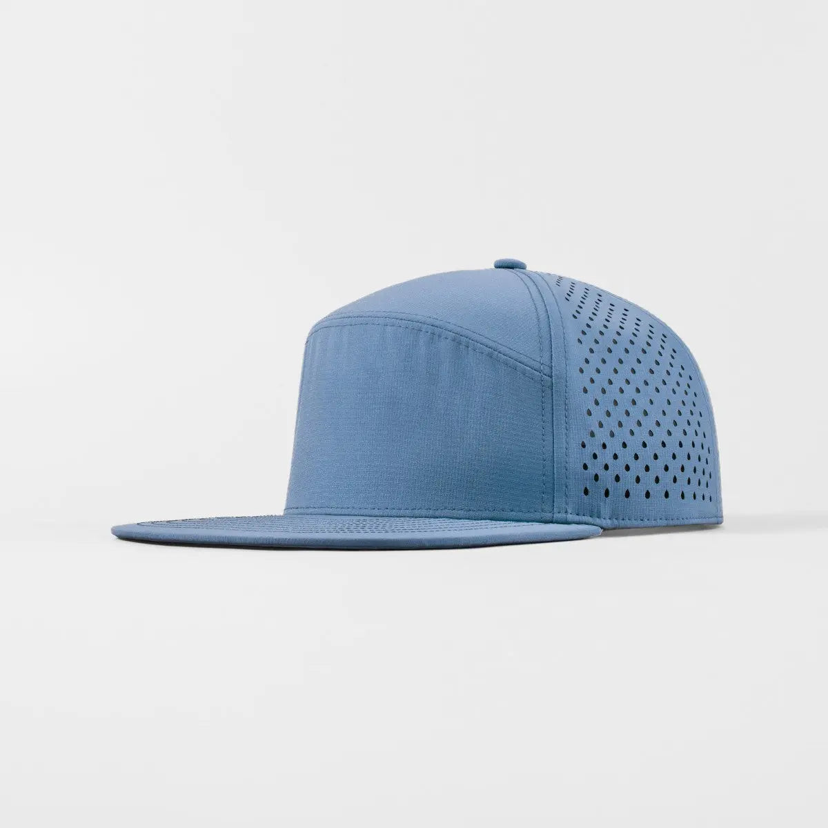 Blank 6 Panel Water Repellent Perforated Snapback Hat - 6023 Foremost Hat-Wholesale & Custom Hats