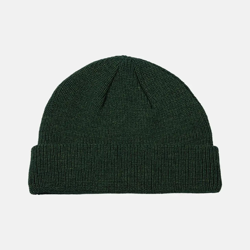 Blank Recycled Cuffed Fisherman Beanie - 1195 Army Green Foremost Hat